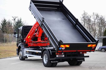 MERCEDES AXOR 1829 TŘÍSTRANNÝ SKLÁPĚČ + HYDRAULICKÁ RUKA