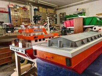 Holandský tlačený konvoj - 125 RC modelů tlačeného konvoje B