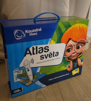 Atlas světa s Tužkou Albi