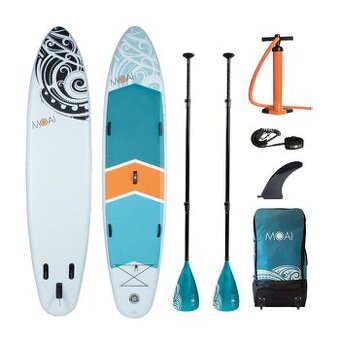 Paddleboard MOAI MULTI-PERSON 12'4” IDEÁLNÍ PRO DVA - 1