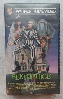 VHS - TIM BURTON : BEETLEJUICE - 1988 - 1