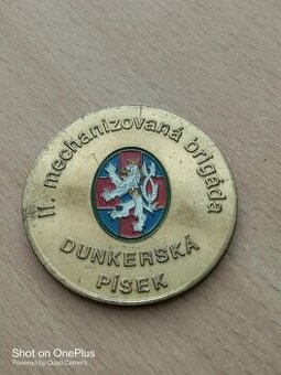 Medaile II mechanizované ˇˇDunkersk顡 brigády Písek - 1