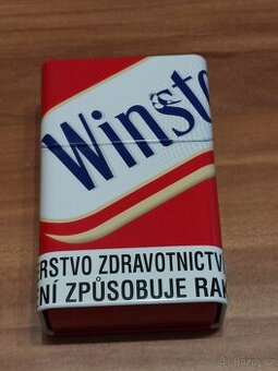 PLECHOVA KRABICKA NA CIGARETY WINSTON