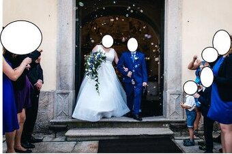 svatební šaty ze salonu Elody - 1