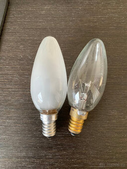 Prodám žárovky E 14 svíčky - 1