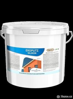 Silikonová omítka EKOPUTZ SILIKON – drásaná, zrno 1,5 mm – 7