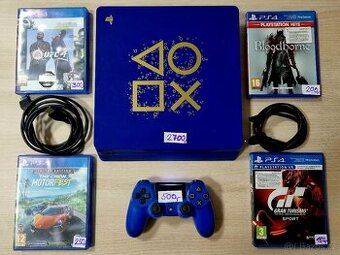 Playstation 4 slim 500gb v limitované edici pěkný stav