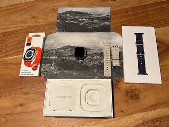 Apple Watch Ultra 2, baterie 94%, kompletní balení