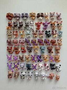 Lps littlest petshop zvířatka sběratelské ze starých edicí