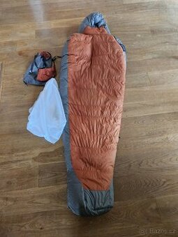 Dětský péřový spacák do 160cm, 750gr, do 0 stupňů