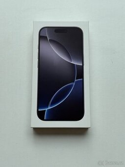 iPhone 16 Pro 256GB CZ DISTRIBUCE ZABALENÝ