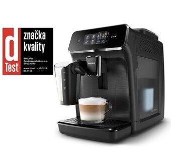 Kávovar espresso Philips Series 2200 LatteGo/černé