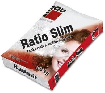 Omítka sádrová tenkovrstvá Ratio Slim 25kg