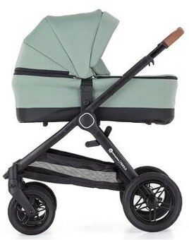 Petite&Mars Kočárek kombinovaný 2v1 Trails 2022 Iron Green