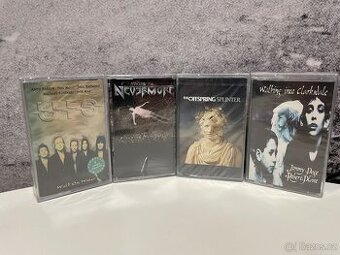 Originální kazety UFO, Nevermore,The Offsping,J.Page R.Plant