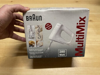 MultiŠlehač a Hnětač značky Braun; Jen Několikrát použotý