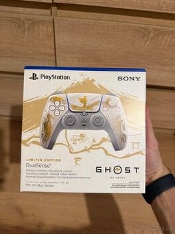 PS5 DualSense Ghost Of Yotei Gold Limited Edition NOVÝ