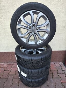 ORIGINÁL ALU kola MERCEDES 17" s pneu CONTINENTAL