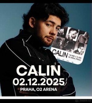 CALIN 2.12.2025 Praha - prodám lístek sektor stání