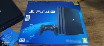 Sony PS4 PRO, 1 TB + 1x ovladač
