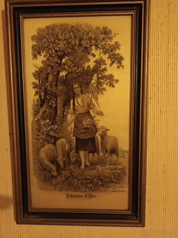 Starý gobelín dovezený v 30 letech z Francie