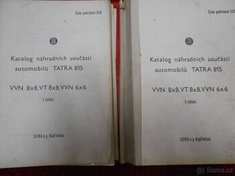 tatra 815 vvn 8x8,6x6 katalog dilu
