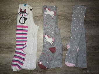 SET Dívčí punčocháče - vel.122/128