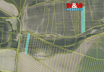 Prodej pole, 8539 m², Lážovice - 1