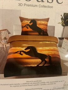 Povlečení kůň 3D nerozbalené