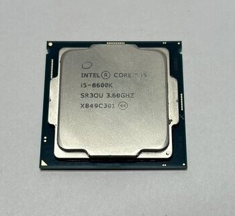 Intel Core i5-8600K socket 1151 6C/6T TB až 4300