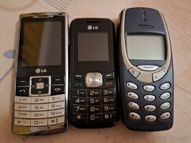 2x LG a 1x Nokia