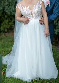 Svatební šaty - barva Ivory - 1
