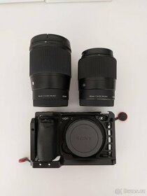Sony A6500 + objektiv Sigma 30mm f 1,4