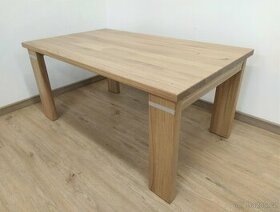 Nový konferenční stůl bělený dub masiv 70x120 cm