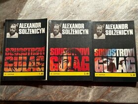 3 díly knihy ALEXANDR SOLZENICYN - Souostroví Gulag