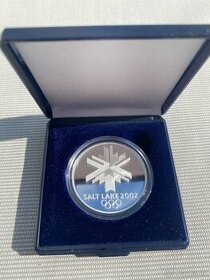 Stribrna medaile OH Salt lake city 2002 - 1
