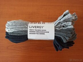 Pánské kotníkové ponožky 10 kusů - velikost 43-46