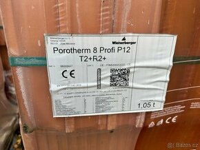 Cihly Porotherm 8 Profi P12