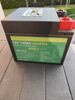 Baterie karavan 12V Lifepo4 140 AH