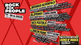 Sháním 2x Rock for people vstupenky