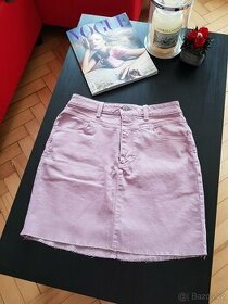 Džínová sukně Hollister, vel. S/M - 1