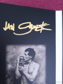 Stříbrný groš Jan Saudek 90 let s originálním autogramem.