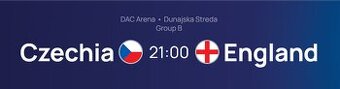 ME U21 ČESKO - ANGLIE 12.6.