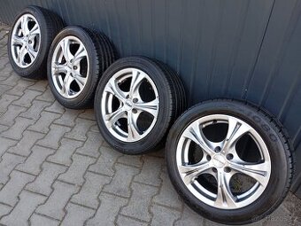 Letní sada škoda fabia 195/50/15 5x100 alu alutec