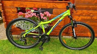 Juniorské horské kolo 26" ram XS postava 145-162cm.