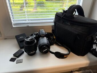 Nikon D3100 + objektivy
