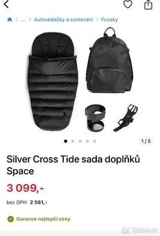 Nová nerozbalená sada doplňků pro kočárek
