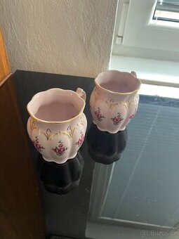Růžový porcelán zn. Hass & Czjzek