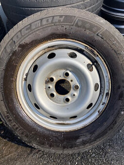 Plechový disk Fiat Ducato 16" + pneu 215/75 R16 C