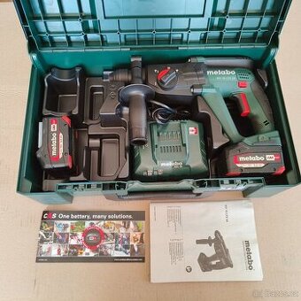 Metabo SDS plus-aku kombinované kladivo 18 V 5.2 Ah